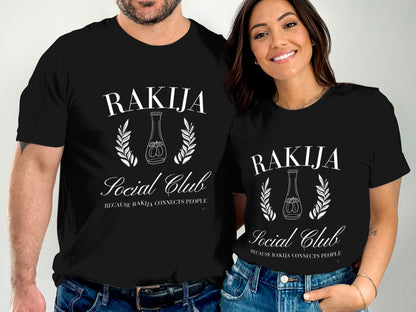 Rakija Social Club T-Shirt Rakija Connects product