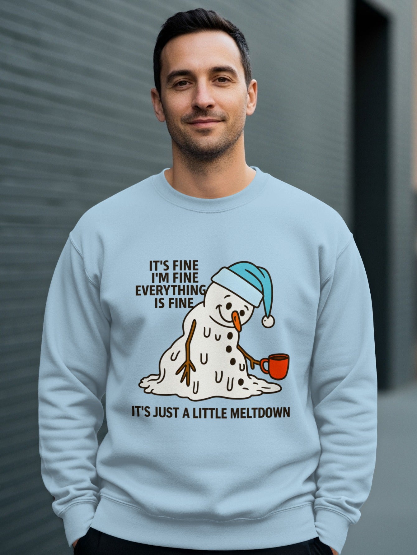 It's Fine I'm Fine Everything Is Fine Sweater