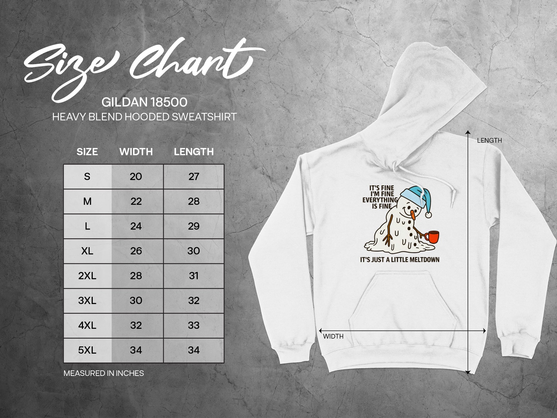 It's Fine Everything is Fine Melting Ice Cream Sweatshirt