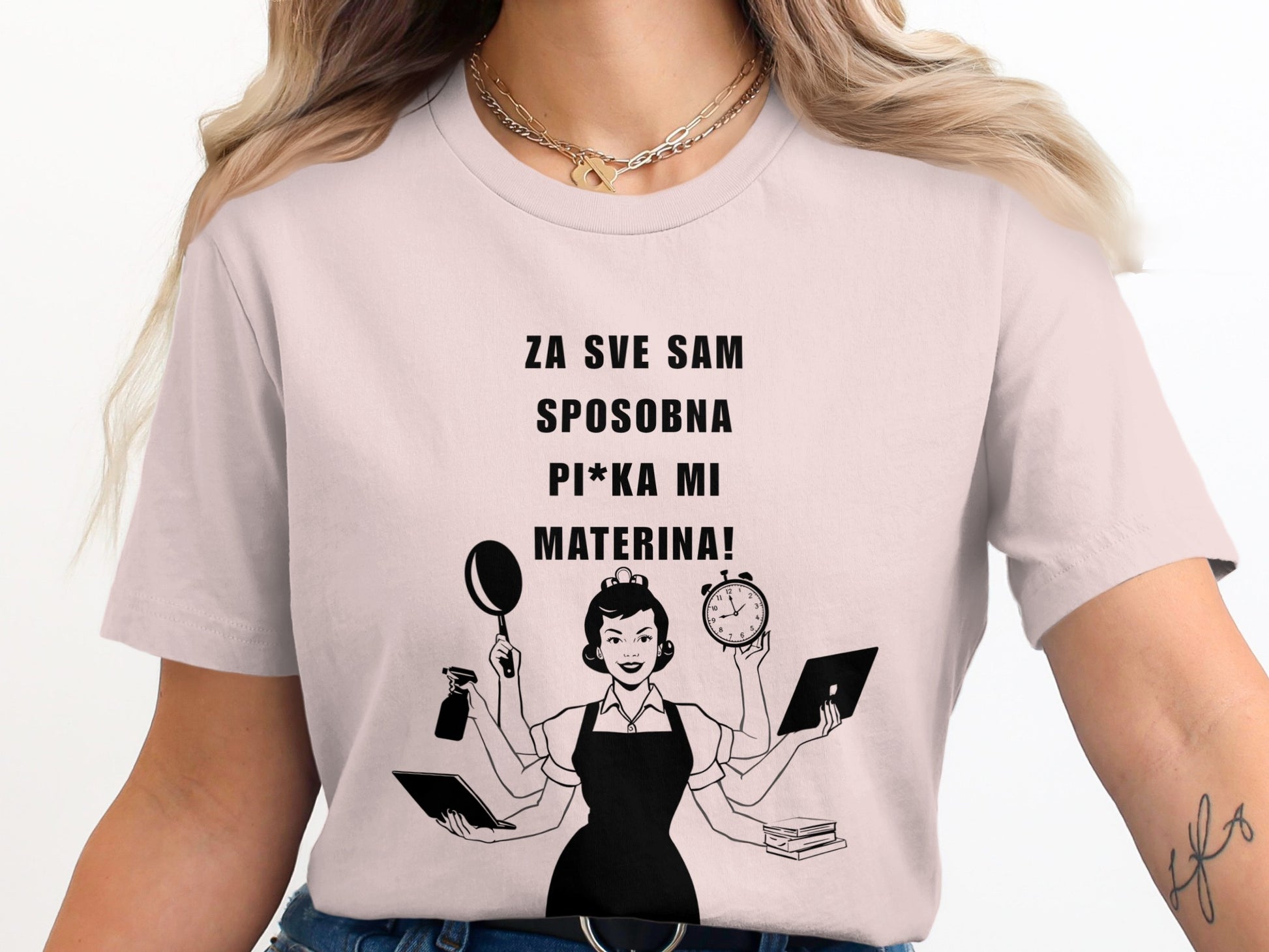 Multitasking Printed Graphic Short Sleeve Shirt