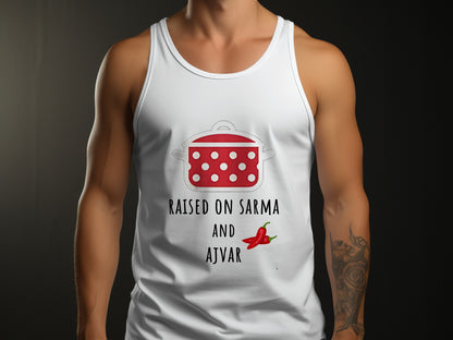 Raised on Sarma and Ajvar Tank Top product