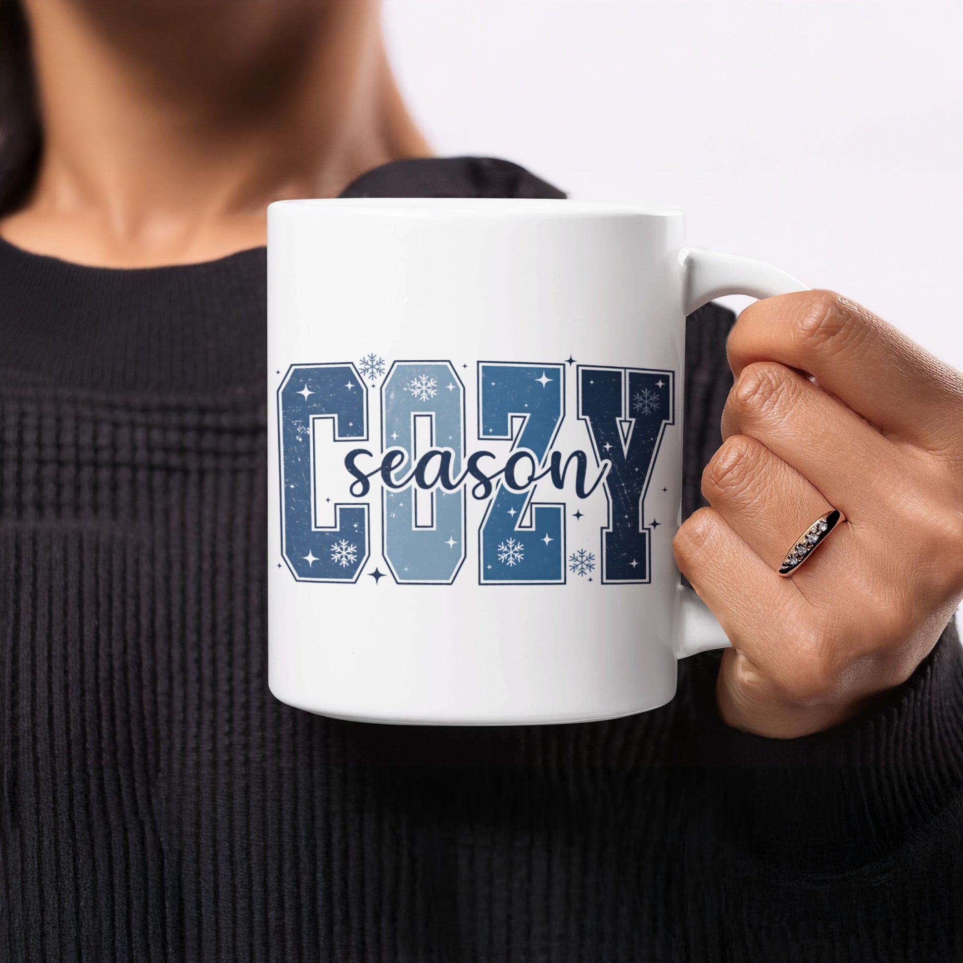 Cozy Season Mug for Warm Winter Drinks