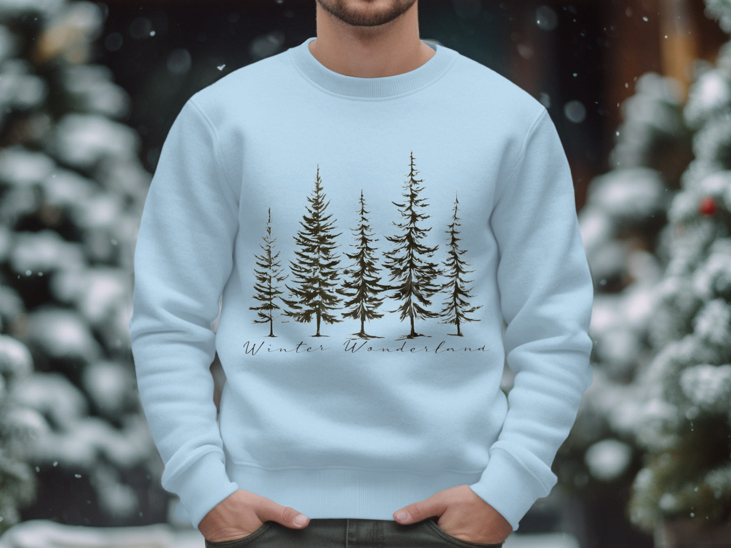 Winter Wonderland Christmas Crewneck Sweatshirt