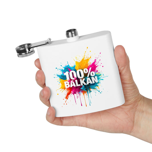 100% BALKAN Colorful Splash Flask Drinkware product type