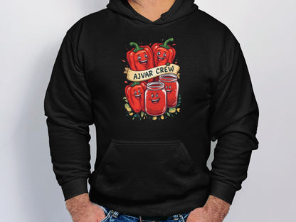 Ajvar Crew Peppers And Jars Graphic Hoodie product