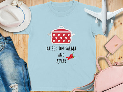 Raised On Sarma And Ajvar Graphic T-shirt product