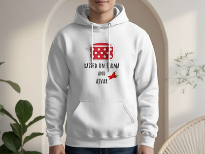 Raised on Sirma and Ajvar Hoodie product type