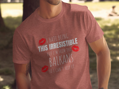 Irresistible Balkans Themed Graphic T-shirt product