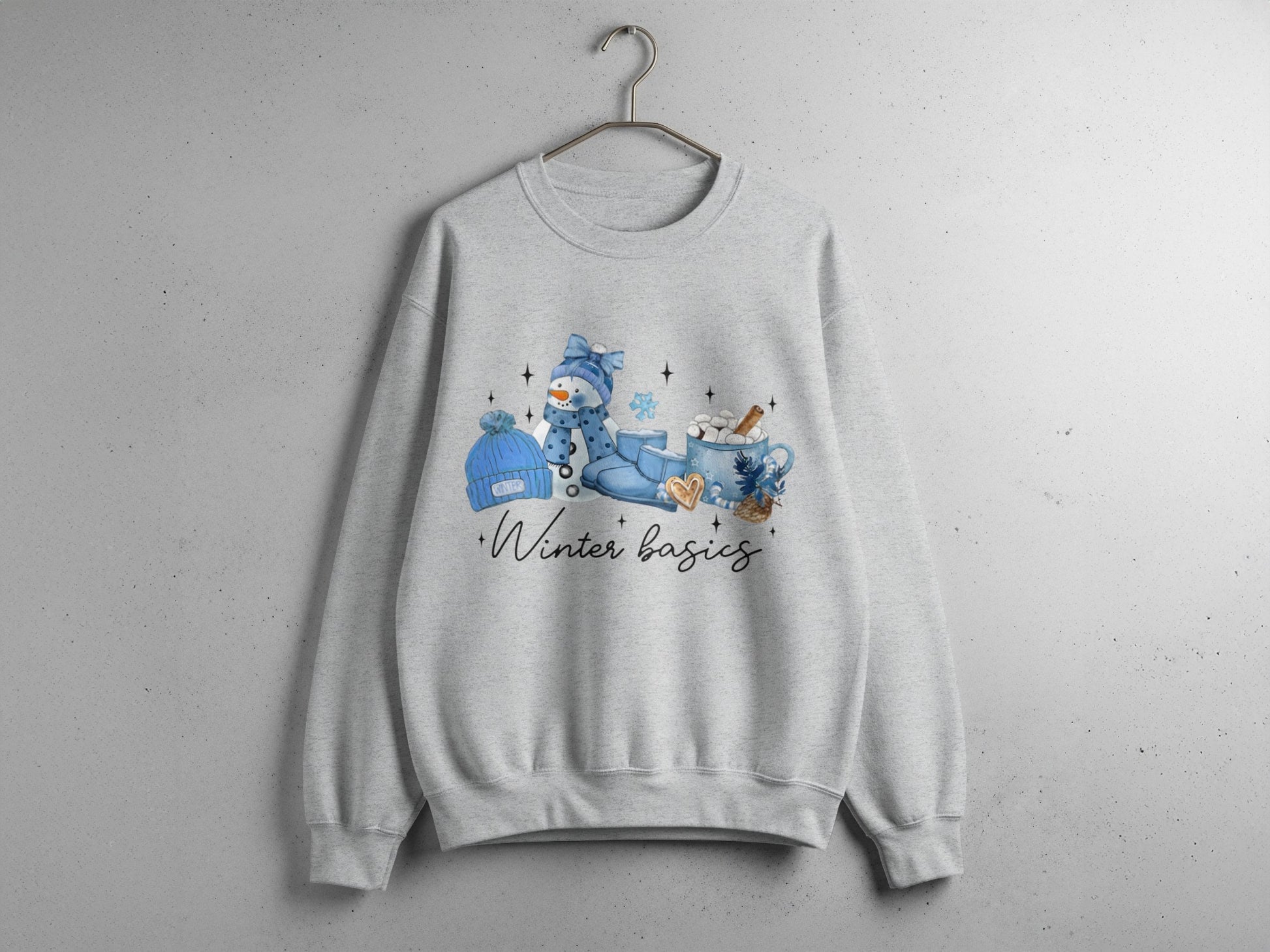 Winter basics cozy festive apparel product