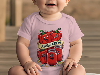 Ajvar Crew Baby Onesie Funny Cartoon Outfit product
