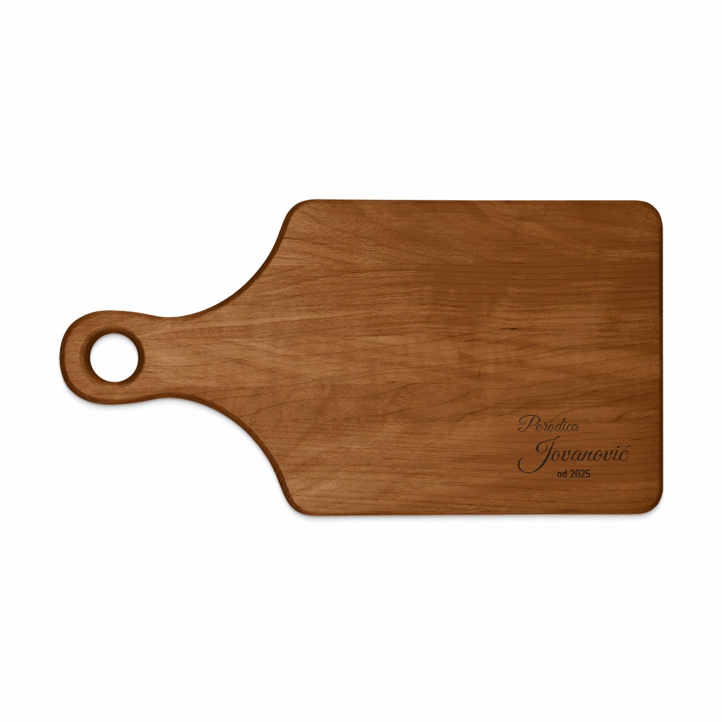 Personalized Cutting Board with Handle for Versatile Kitchen Use