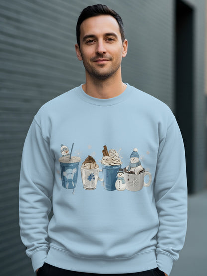 Cozy Seasonal Hot Beverage Sweatshirt Product