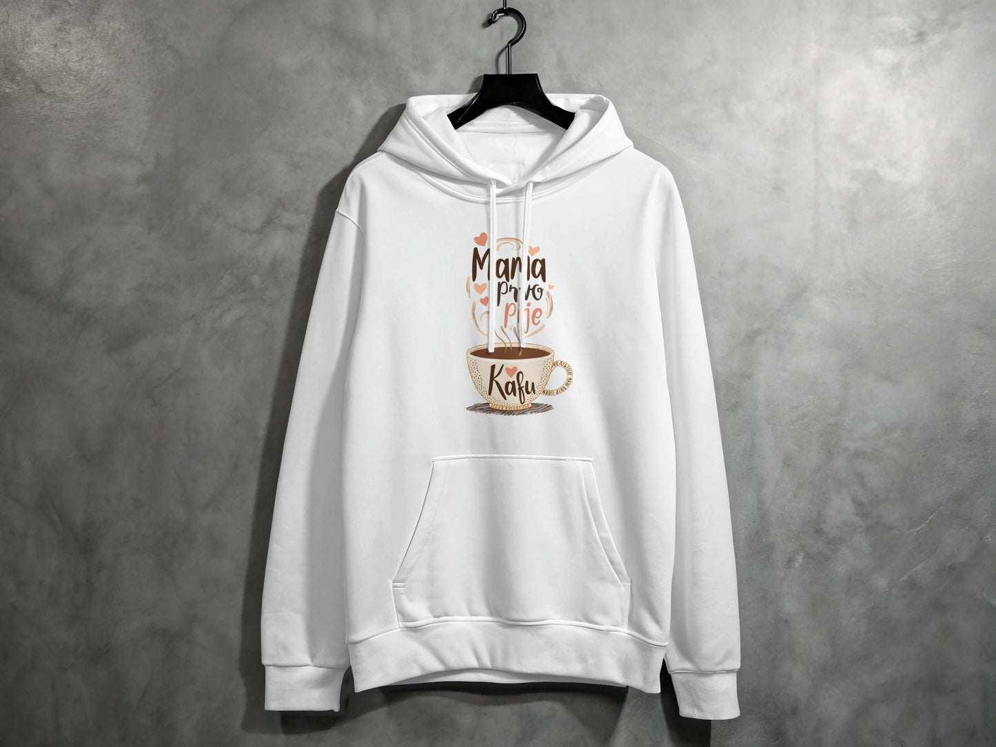 Mama Needs Her Coffee Graphic Hoodie product