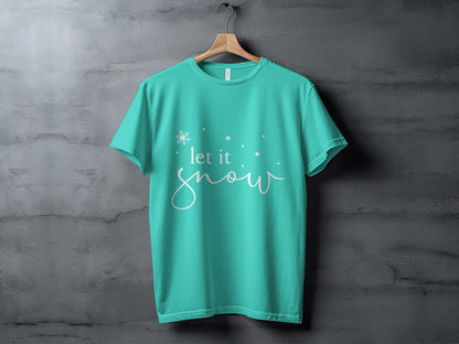 Let It Snow Graphic Holiday T-shirt