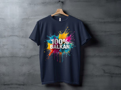100% Balkan Vibrant Color Splash Design product type
