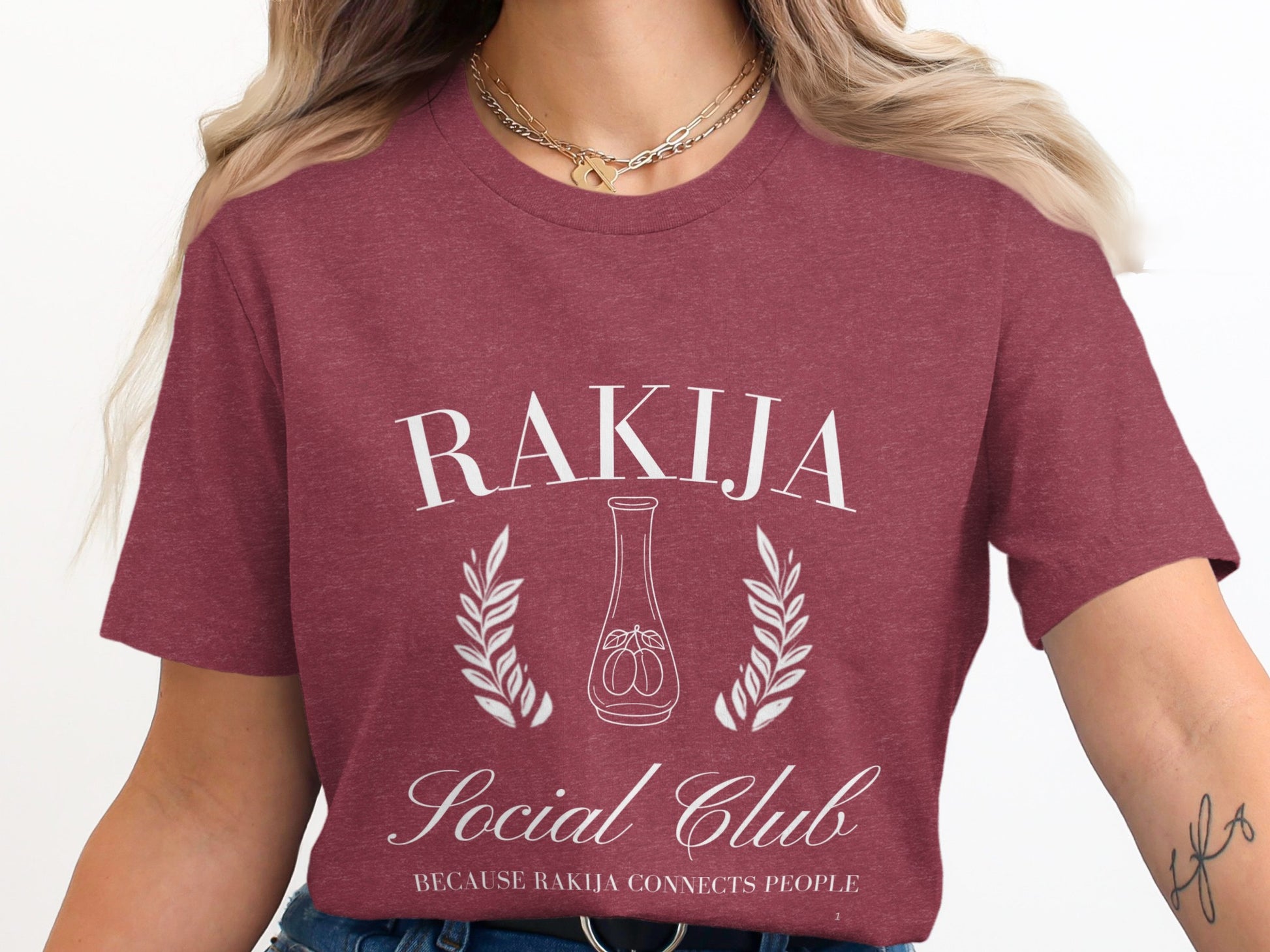 Rakija Social Club Graphic T Shirt Casual Wear Product