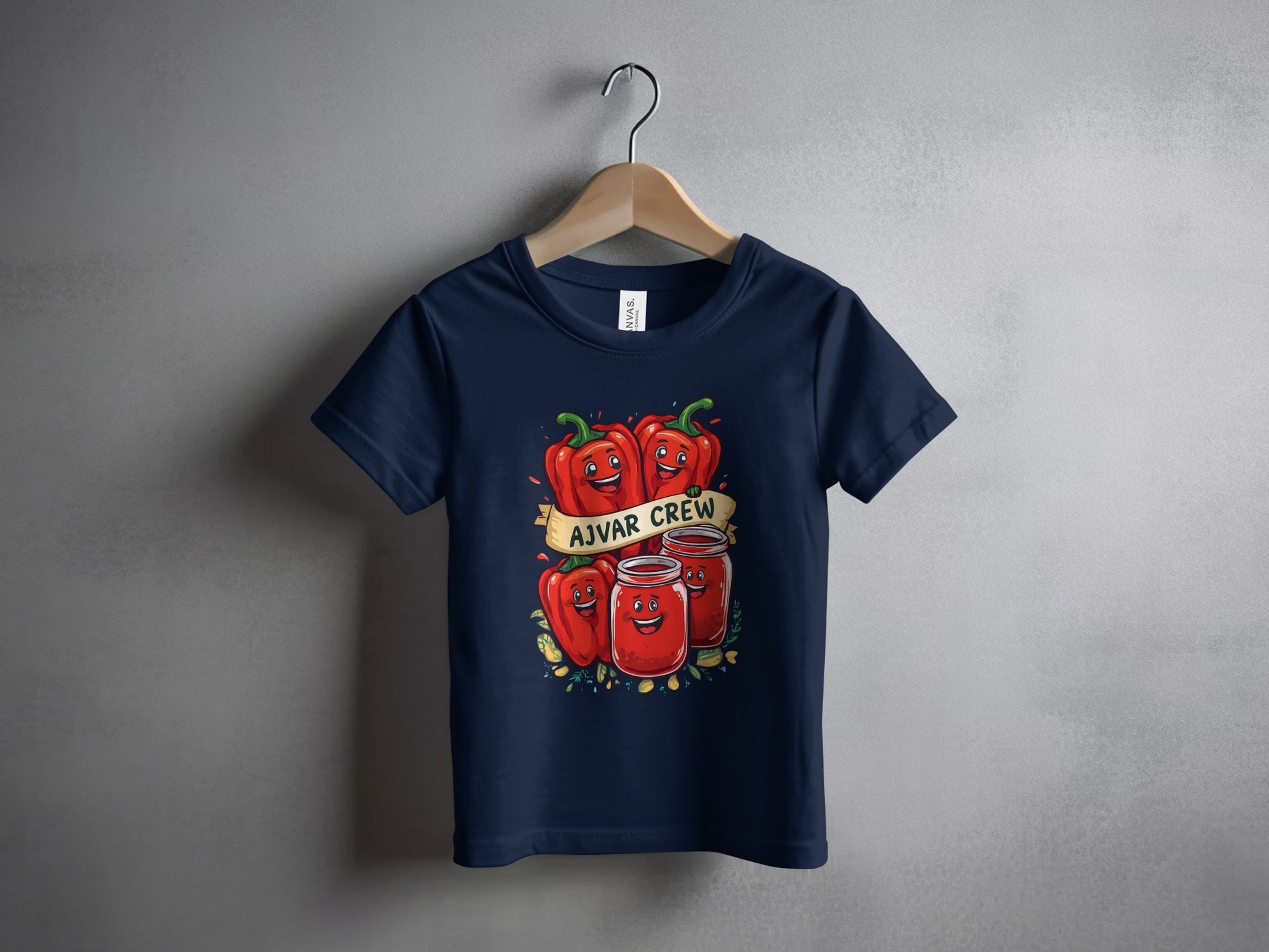 Ajvar Crew Peppers and Jar Graphic Tee product