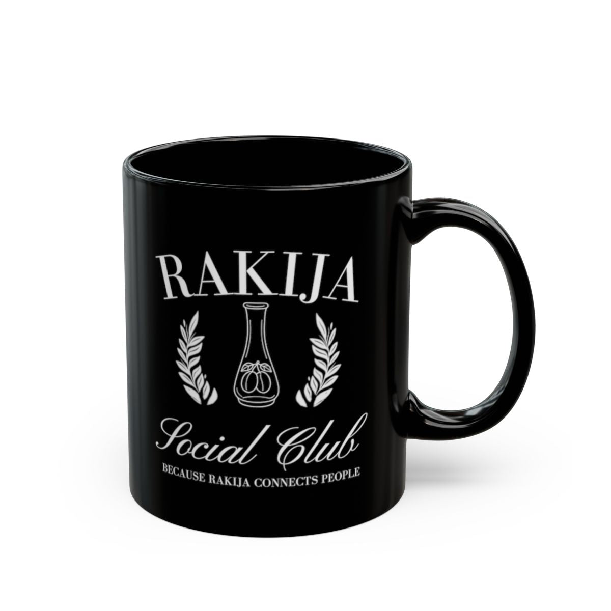 Rakija Social Club Because Rakija Connects People Mug