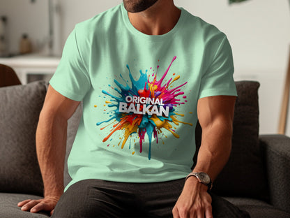 Original Balkan paint splatter vibrant design product type