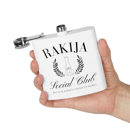 Rakija Social Club Flask for Rakia Enthusiasts Flask