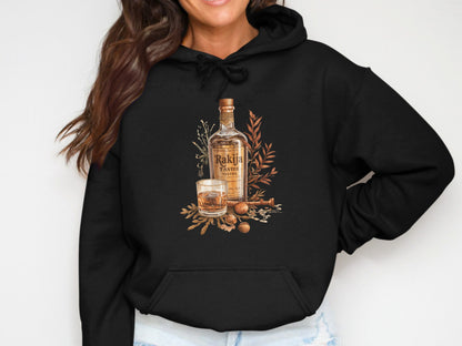 Stylish Rakija Bottle Graphic Hoodie product
