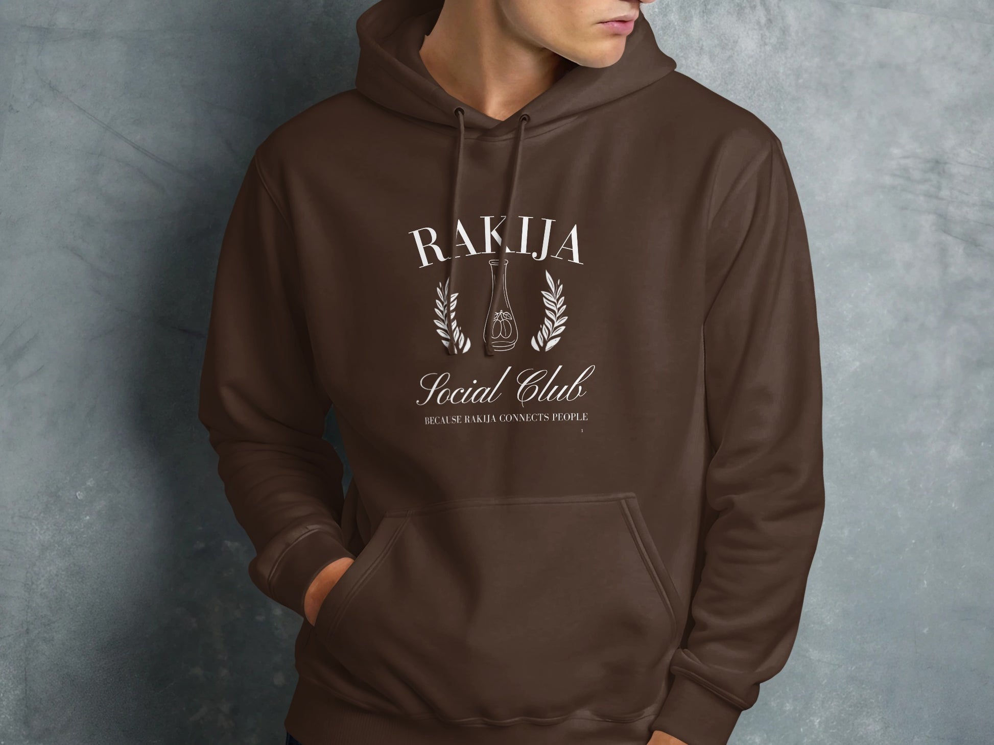 Rakija Social Club Brown Hoodie product