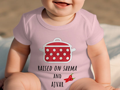 Raised on Sarma and Ajvar Baby Product