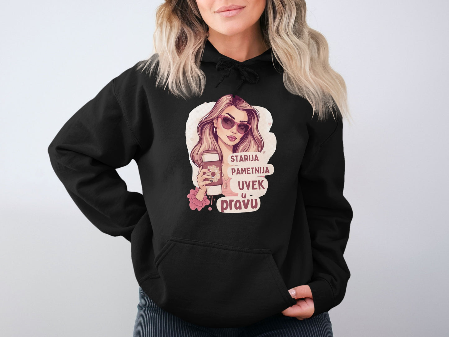 Always Right Older Smarter Graphic Hoodie Product