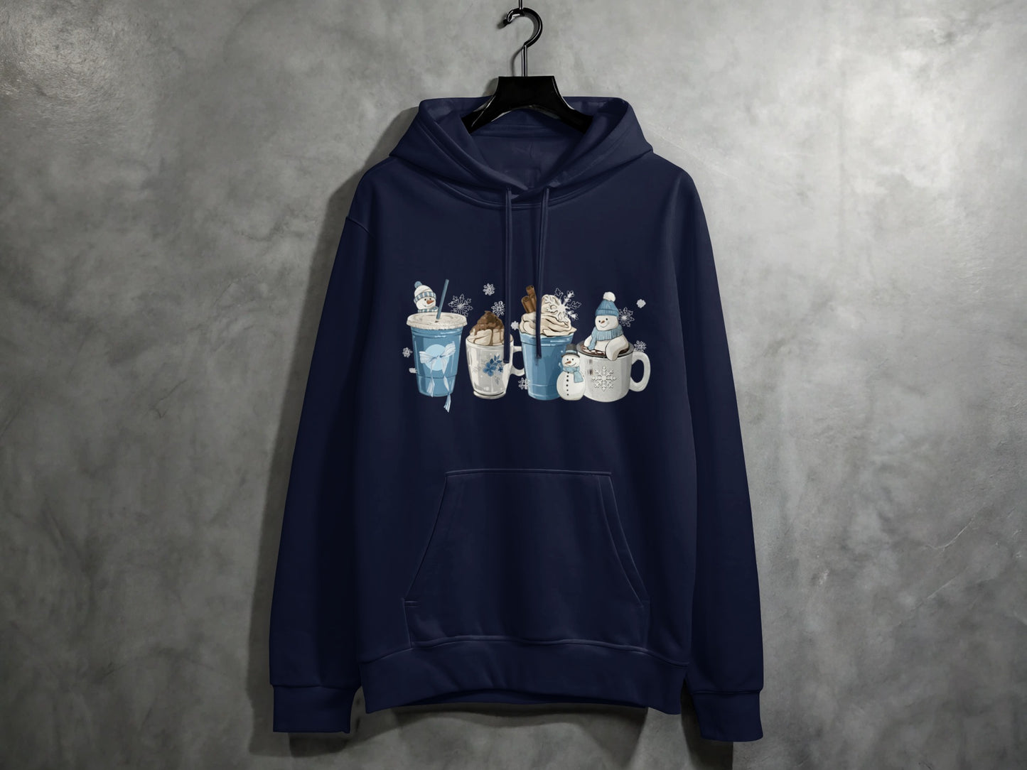 Cozy Winter Drinks Sweatshirt for Cold Weather