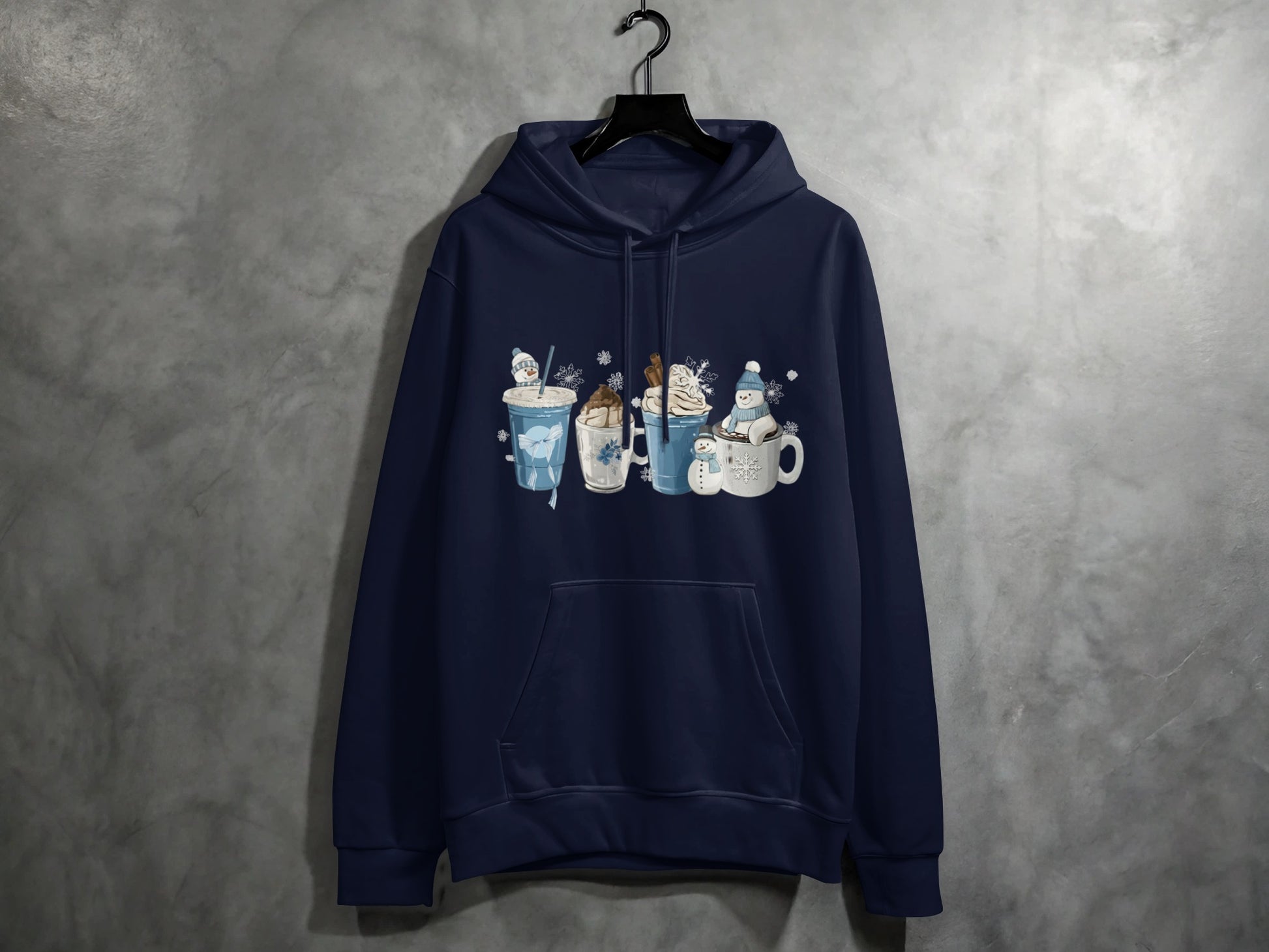 Cozy Winter Drinks Sweatshirt for Cold Weather