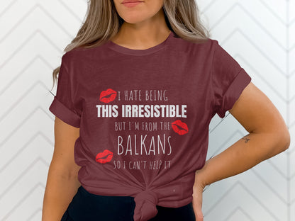 Irresistible Balkans Graphic Tee shirt product type