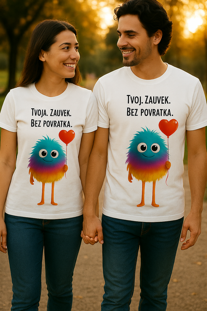 Tvoja Bez Povratka – Whimsical Love Monster Tee