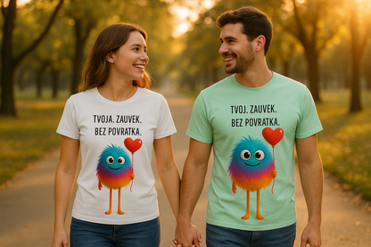 Tvoja Bez Povratka – Whimsical Love Monster Tee
