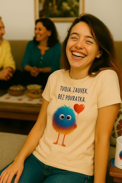 Tvoja Bez Povratka – Whimsical Love Monster Tee